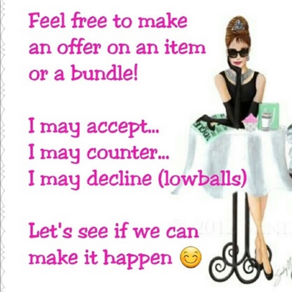 Reasonable offers only please‼️. Don’t be shy!☺️